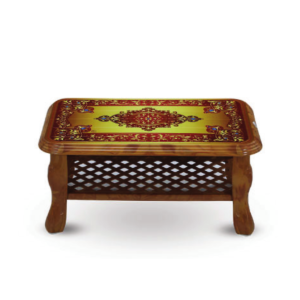 RFL Premio Sofa Table Printed Crown