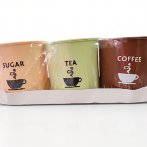 Air Tight Jar Small 3 pcs SET (Sugar,Coffee,TEA)