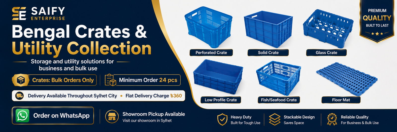 Bengal Crates & Utility Collection