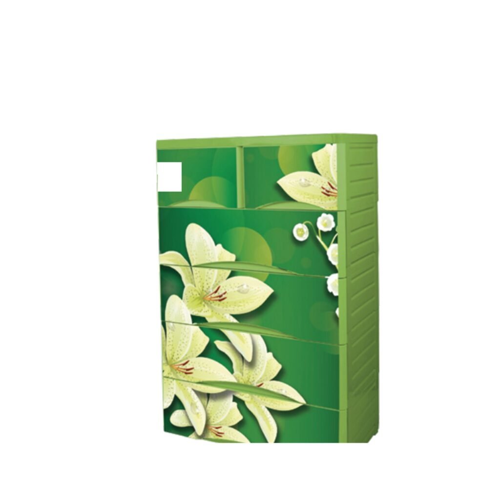 Bengal Lime Lily Double Wardrobe – Model B701-16-1