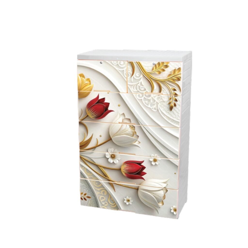 Bengal Royal Tulips Double Wardrobe – Model B702-25-1