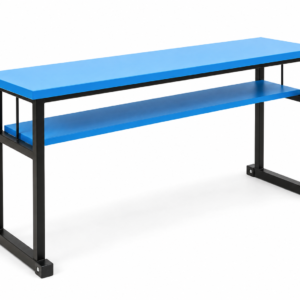 Bengal School Bench With Book Shelves