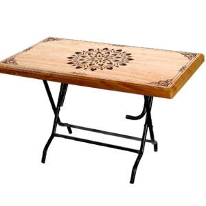 Deco Classic Table 4 Seat S/L Print Timber-SW