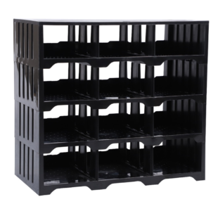 Mosque Shoe Rack 4 Step - Black