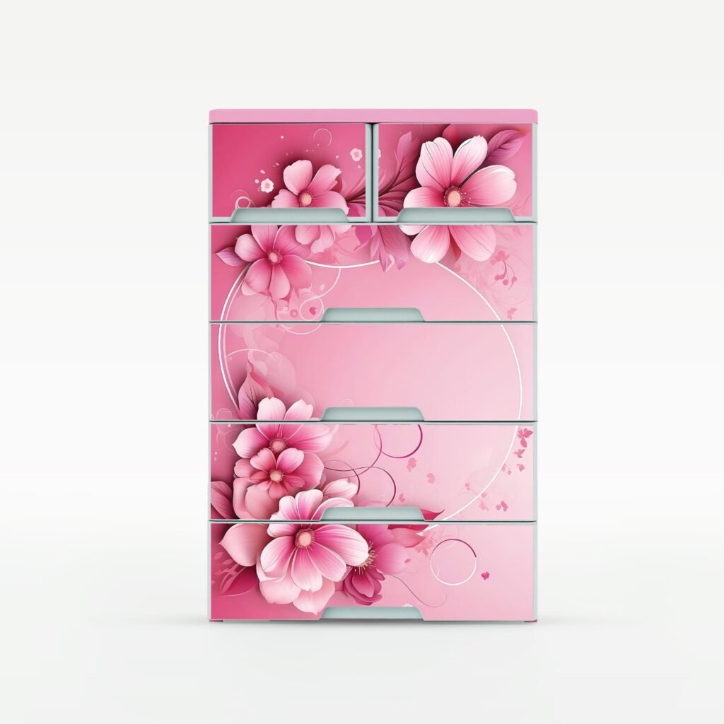 RFL Wardrobe Double 5D KD Deluxe – Daisy