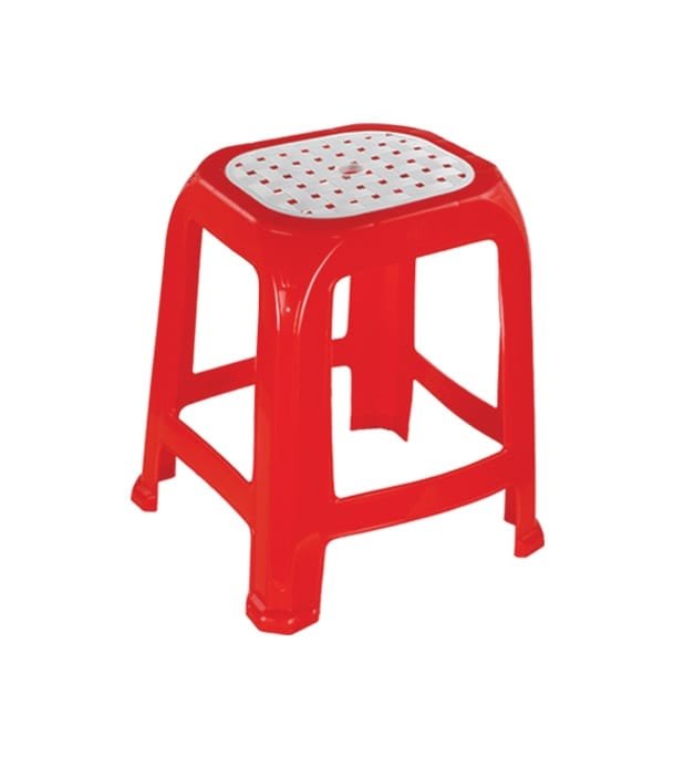Stool Net High Red