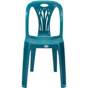 RFL Dining Super Chair (Tree) Tulip Green Plastic Dining Chair for Home & Office