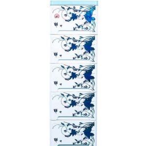 RFL Wardrobe Single 5D KD Deluxe Blue