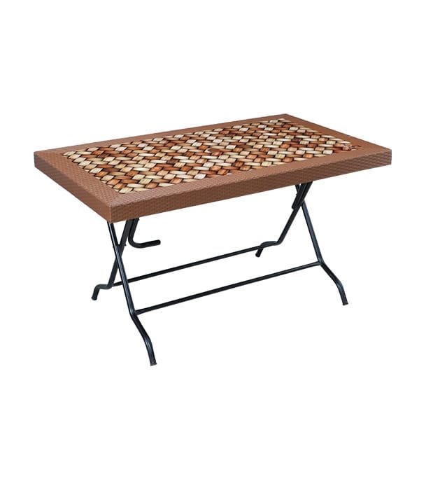 Caino Dinner Table 6 Seat S/L Print Knot EB