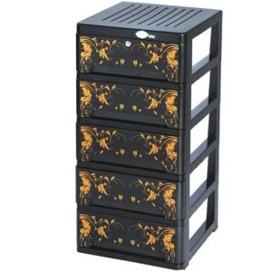 Amass Closet 5 Drawer Gold