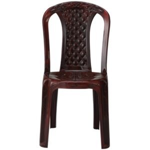 RFL Decorator Chair (Diamond) Rose Wood – Stylish & Durable Plastic Chair