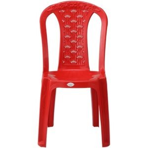 RFL Decorator Chair (Tube Rose Red) – Stylish, Durable & Quality Plastic Chair