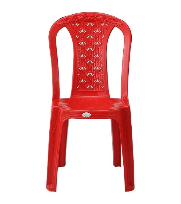 RFL Decorator Chair (Tube Rose Red) – Stylish, Durable & Quality Plastic Chair