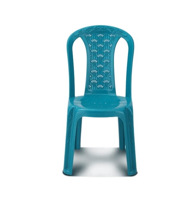 RFL Decorator Chair Tube Rose Tulip Green | Durable PP Plastic Chair for Home & Office.