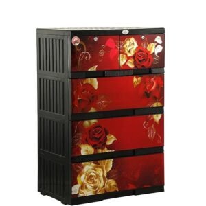RFL Wardrobe Platinum 4 Drawer Diana