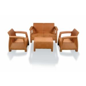 Caino Sofa 4 Pcs Set W O Foam