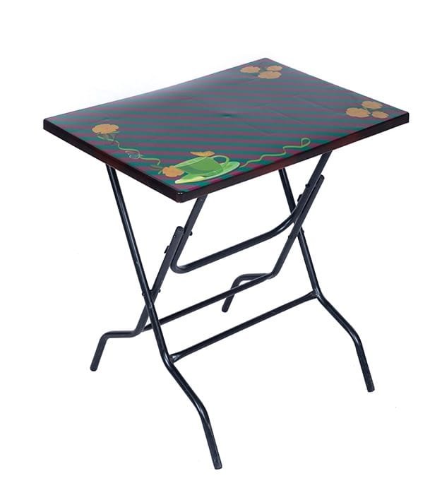 Restaurant Table 2 Seat St/Lg Print Coffee Time Rose Wood