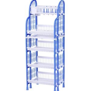 Hexagonal Standard kitchen Rack 5 Step