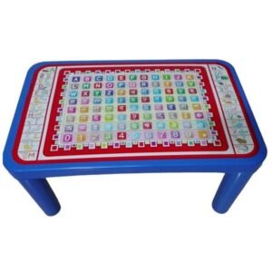 Baby Bed Table Blue Printed