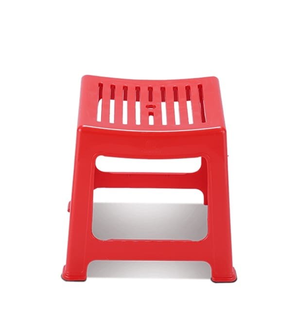 Timber Stool Medium Red
