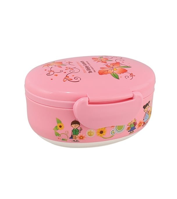 RFL Mimo Oval Tiffin Box Pink