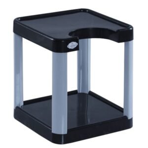 Filter Stand 2 Step Black.
