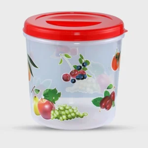 Storage Container 26L Printed Trans