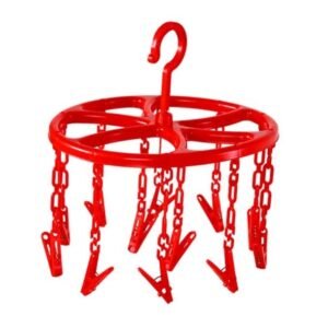 RFL Hanger Round Red 12 Clips