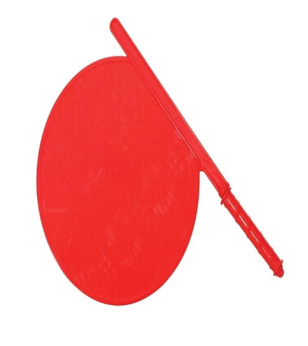 Moving Hand Fan Red